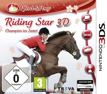 Riding Star 3D (Europe) (En,Fr,De,Es,It) box cover front